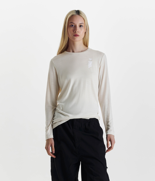 Maglietta Donna Merino Maniche Lunghe  