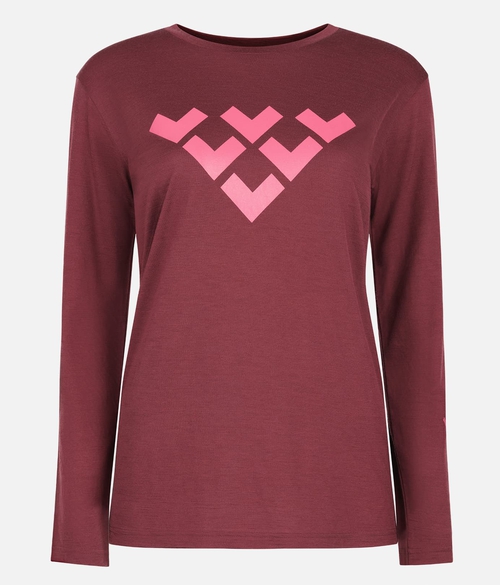 Women's Merino Long Sleeve Chevron Tee 