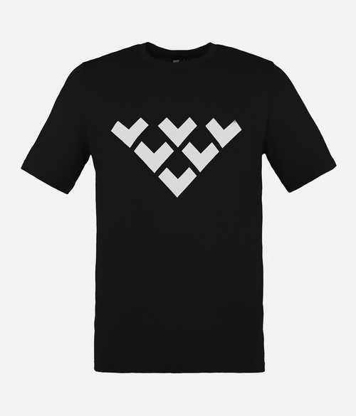 Men's Chevron Merino Blend Short Sleeve Tee 