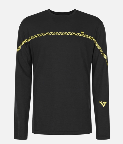 Men's Merino Long Sleeve Line Tee 