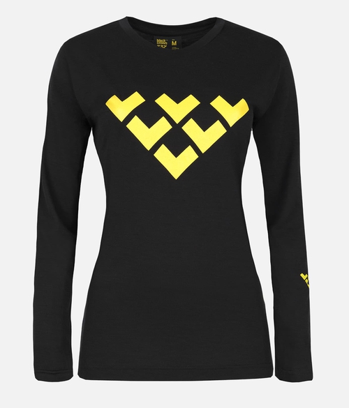 Women's Merino Long Sleeve Chevron Tee 