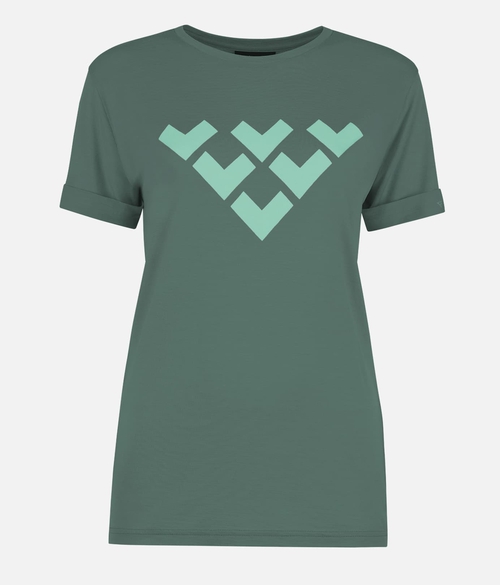 Women's Merino Short Sleeve Chevron Tee 