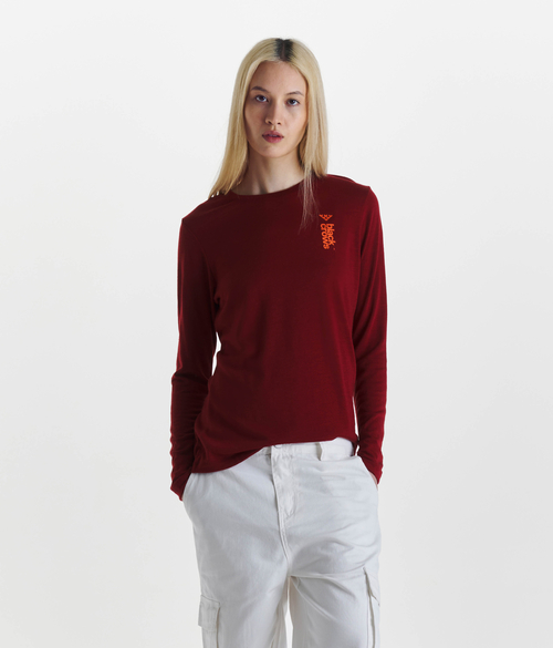 Maglietta Donna Merino Maniche Lunghe  