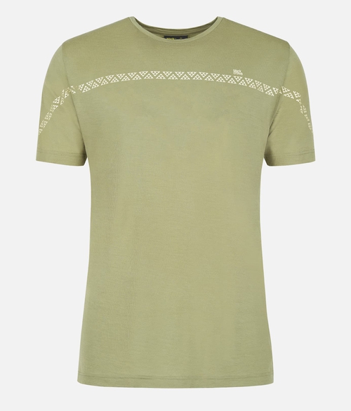 Men's Merino Short Sleeve Line Tee 