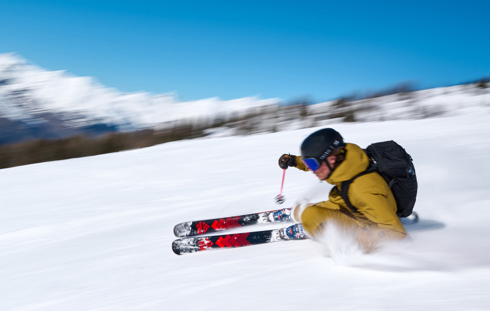 de la piste damée principalement