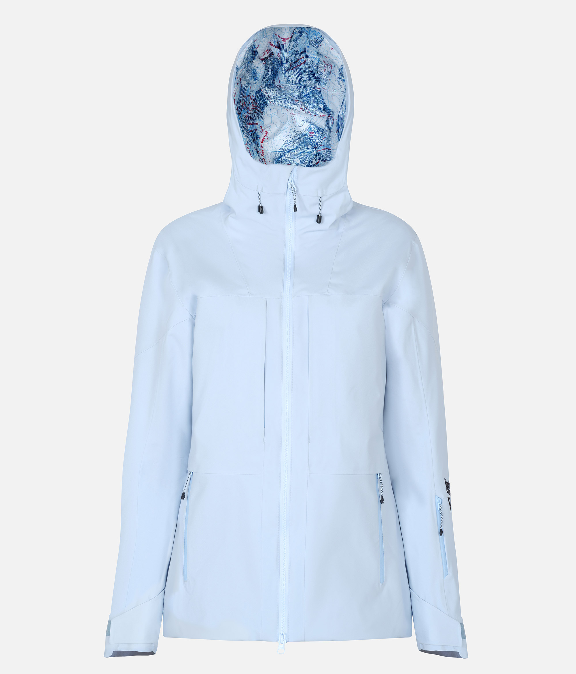 Womens light clearance blue ski jacket