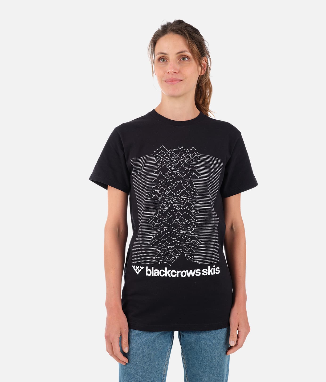 tee shirt black crows